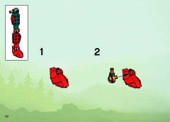 LEGO 65412 instructions page 10 – build guide