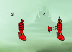 LEGO 65412 instructions page 7 – build guide