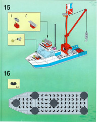 LEGO 6558 instructions page 9 – build guide