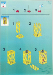 LEGO 6560 instructions page 3 – build guide