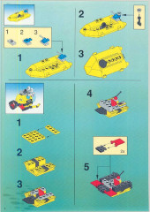 LEGO 6560 instructions page 4 – build guide