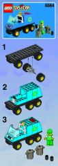 LEGO 6564 instructions page 1 – build guide
