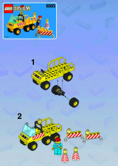 LEGO 6565 instructions page 1 – build guide