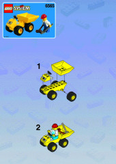 LEGO 6565 instructions page 1 – build guide