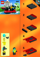 LEGO 6567 instructions page 1 – build guide
