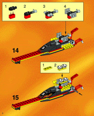 LEGO 6568 instructions page 6 – build guide