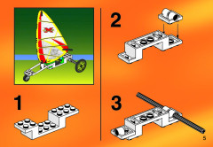 LEGO 6572 instructions page 5 – build guide