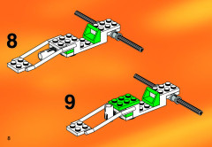 LEGO 6572 instructions page 8 – build guide