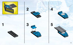 LEGO 6573 instructions page 5 – build guide