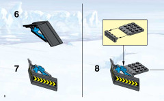 LEGO 6573 instructions page 6 – build guide
