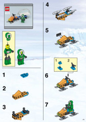 LEGO 6575 instructions page 41 – build guide