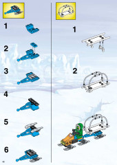 LEGO 6575 instructions page 42 – build guide