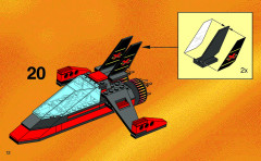 LEGO 6580 instructions page 12 – build guide