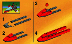 LEGO 6580 instructions page 3 – build guide