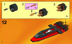 LEGO 6580 instructions page 6 – build guide