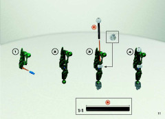 LEGO 65808 instructions page 11 – build guide