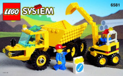 LEGO 6581 instructions page 1 – build guide