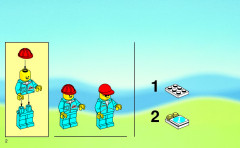 LEGO 6581 instructions page 2 – build guide