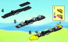 LEGO 6581 instructions page 4 – build guide
