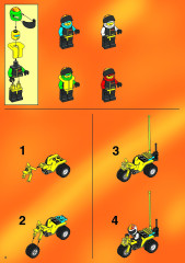 LEGO 6584 instructions page 2 – build guide