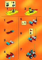 LEGO 6584 instructions page 3 – build guide