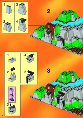 LEGO 6584 instructions page 8 – build guide