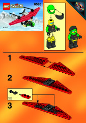 LEGO 6585 instructions page 1 – build guide