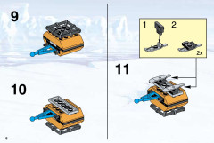 LEGO 6586 instructions page 8 – build guide