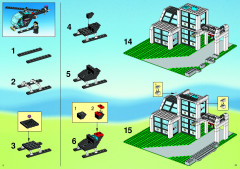 LEGO 6598 instructions page 8 – build guide