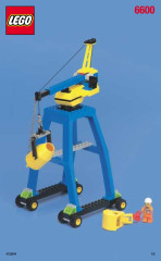 LEGO 6600 instructions page 1 – build guide