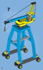 LEGO 6600 instructions page 10 – build guide