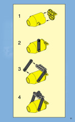 LEGO 6600 instructions page 11 – build guide