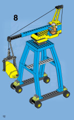 LEGO 6600 instructions page 12 – build guide