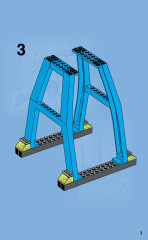 LEGO 6600 instructions page 3 – build guide