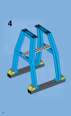 LEGO 6600 instructions page 4 – build guide