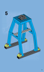 LEGO 6600 instructions page 5 – build guide