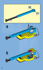 LEGO 6600 instructions page 8 – build guide