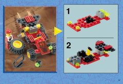 LEGO 6602 instructions page 11 – build guide