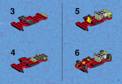 LEGO 6602 instructions page 3 – build guide