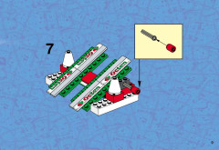 LEGO 6602 instructions page 9 – build guide