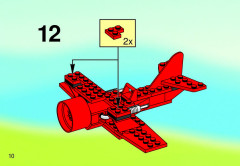 LEGO 6615 instructions page 10 – build guide