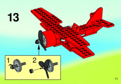 LEGO 6615 instructions page 11 – build guide