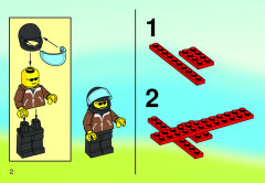 LEGO 6615 instructions page 2 – build guide