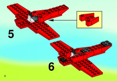 LEGO 6615 instructions page 4 – build guide