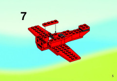 LEGO 6615 instructions page 5 – build guide