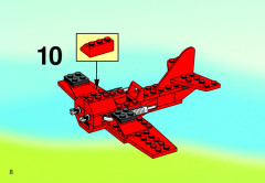 LEGO 6615 instructions page 8 – build guide