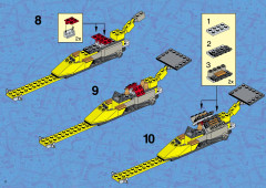 LEGO 6616 instructions page 4 – build guide