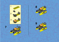 LEGO 6616 instructions page 7 – build guide