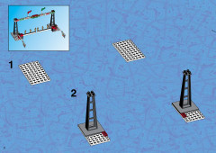 LEGO 6616 instructions page 8 – build guide