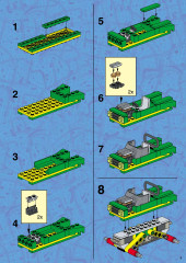 LEGO 6617 instructions page 3 – build guide